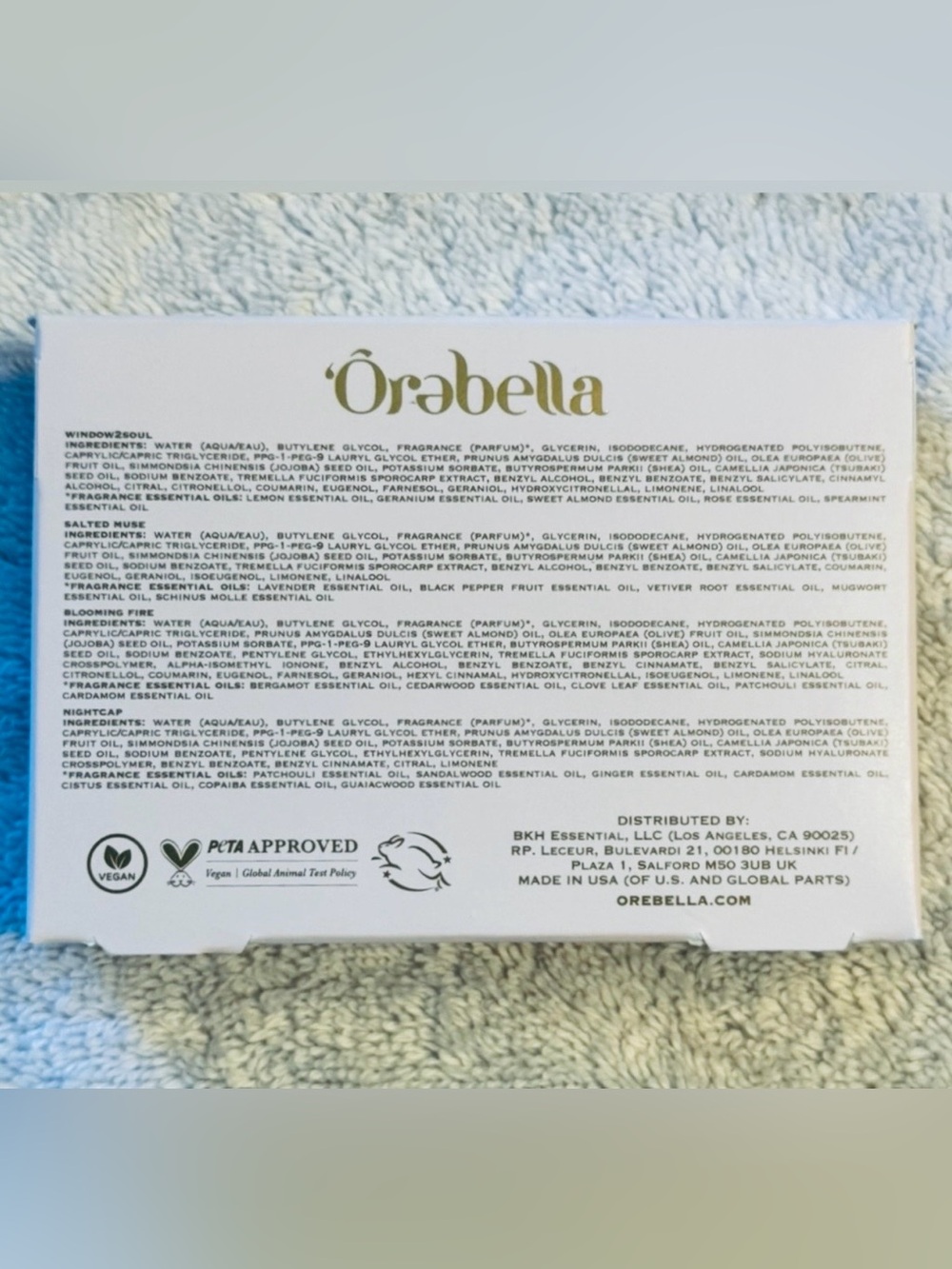 Orabella Parfum Discovery Set 4 X 1.5ml BRAND NEW/SEALED - Picture 7 of 8
